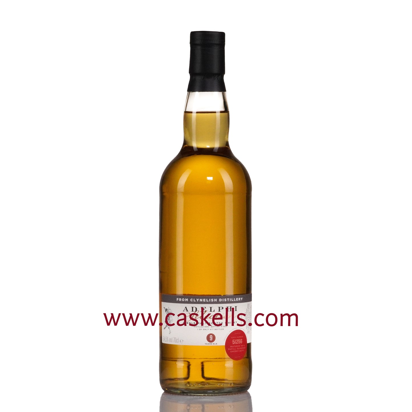 Adelphi Selection - Clynelish 9y, Refill Oloroso Butt, 2015-2024, 54.5%, 477b