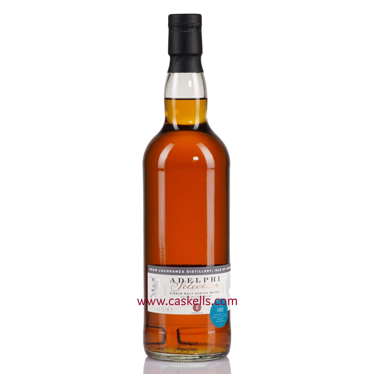 Adelphi Selection - Arran 11y Refill Oloroso HHD Unpeated , 2014, 57.6%, 318b