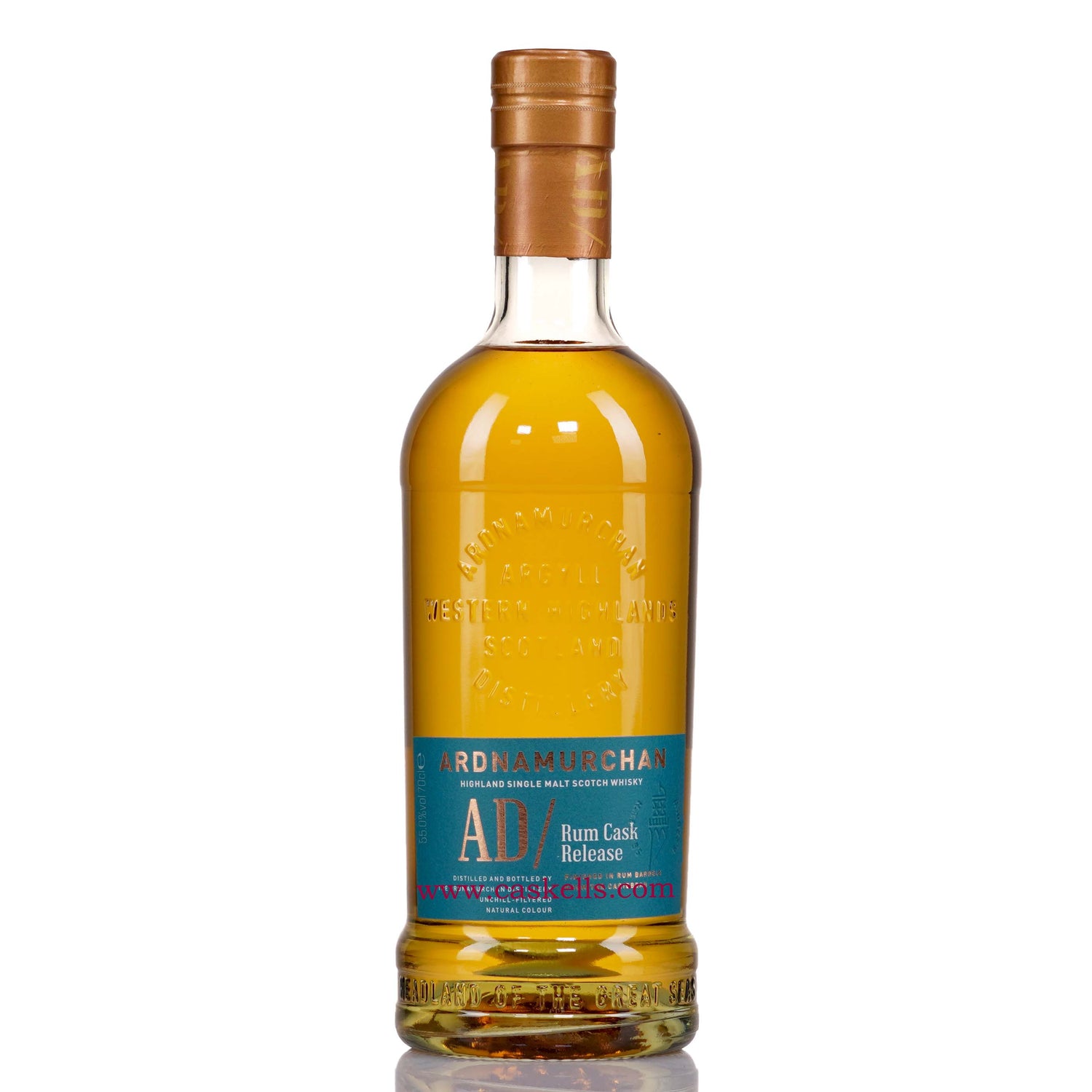 Ardnamurchan - AD/ Rum Cask  Release, 6y, 55%
