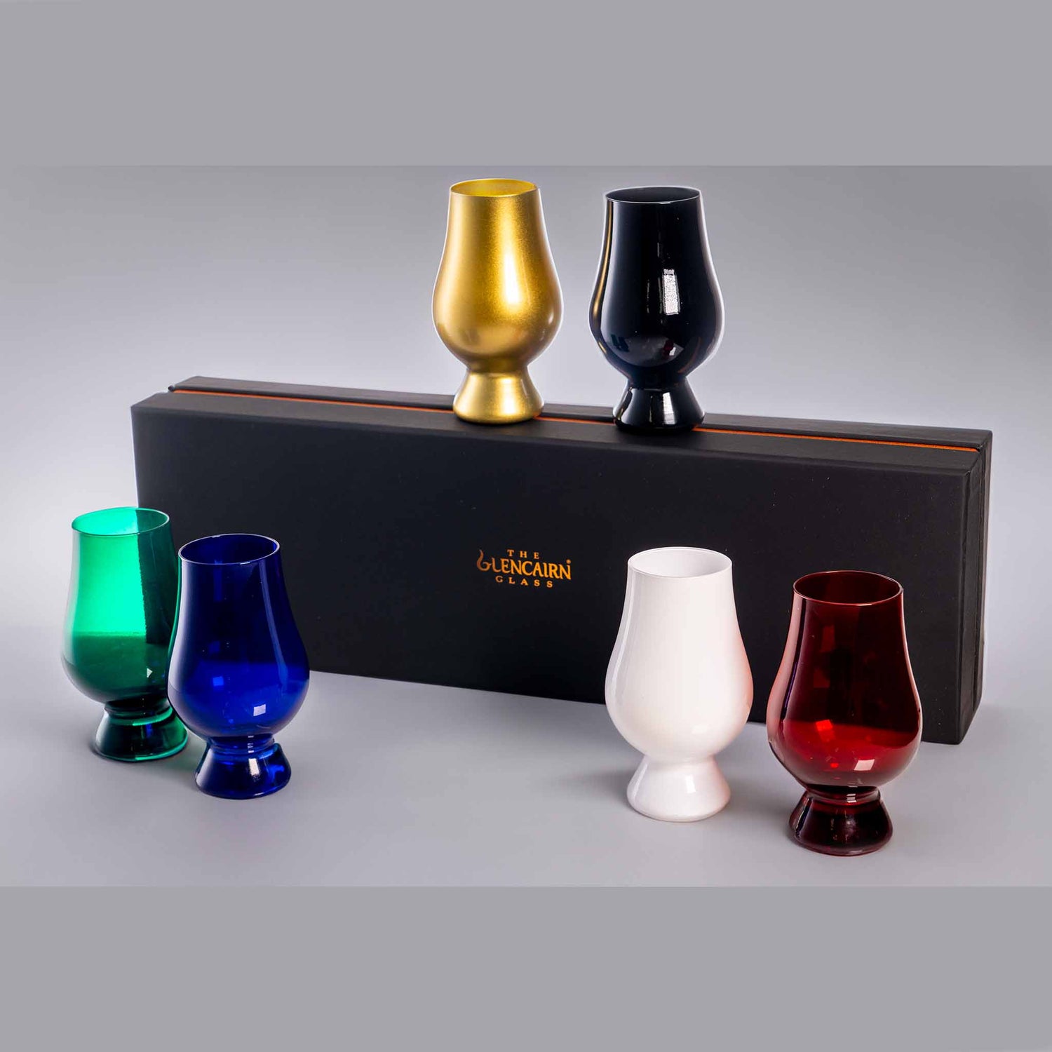 Glencairn - Coloured Glass Set 1, Blind Tasting Set with Gift Box