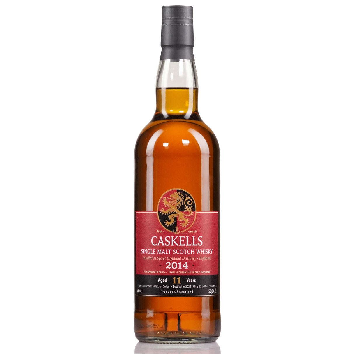 Caskells - Secret Highland 11y, 2014, 50%, 82b, Single Malt Scotch Whisky