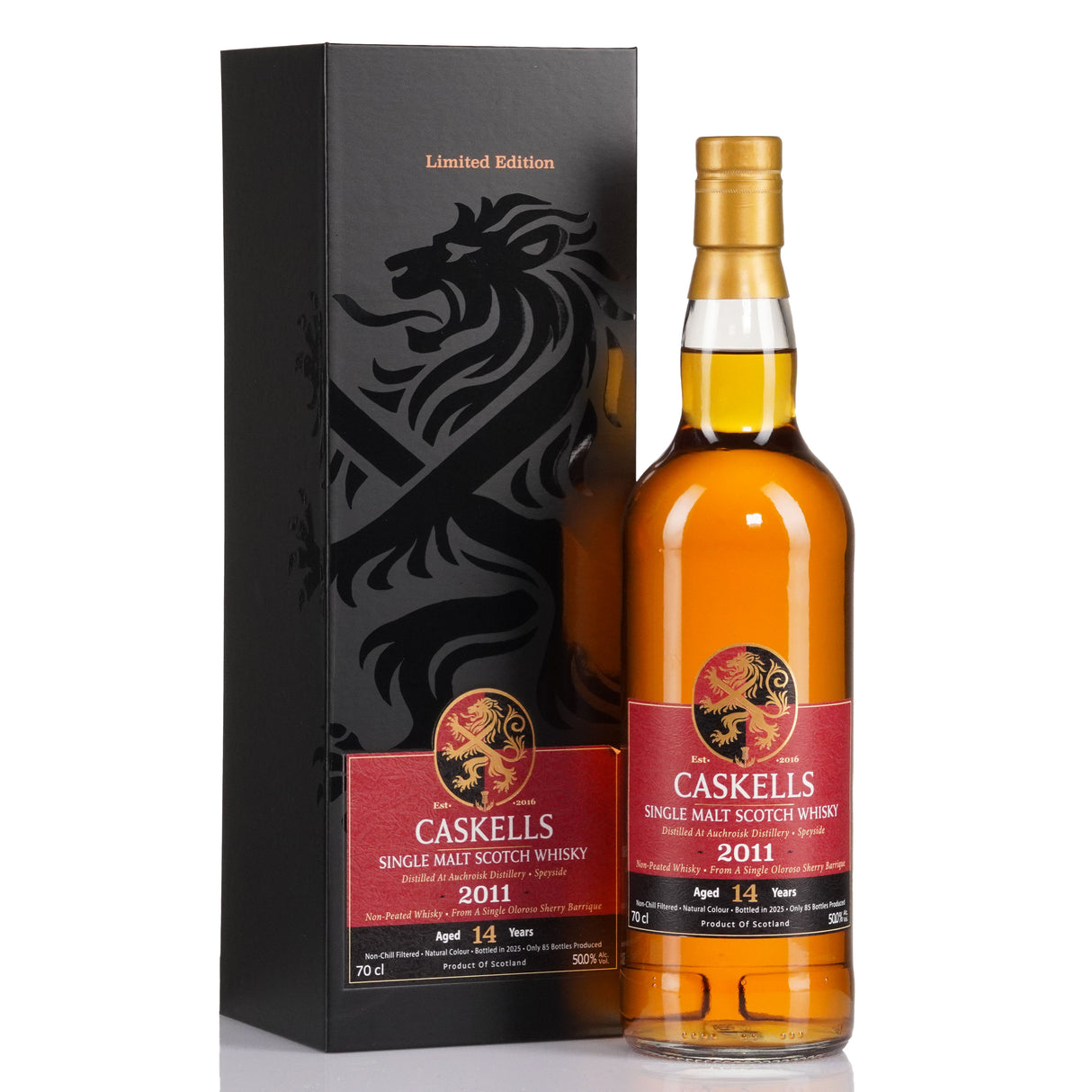 Caskells - Auchroisk Speyside 14y, 2011, 50%, 85b, Single Malt Scotch Whisky