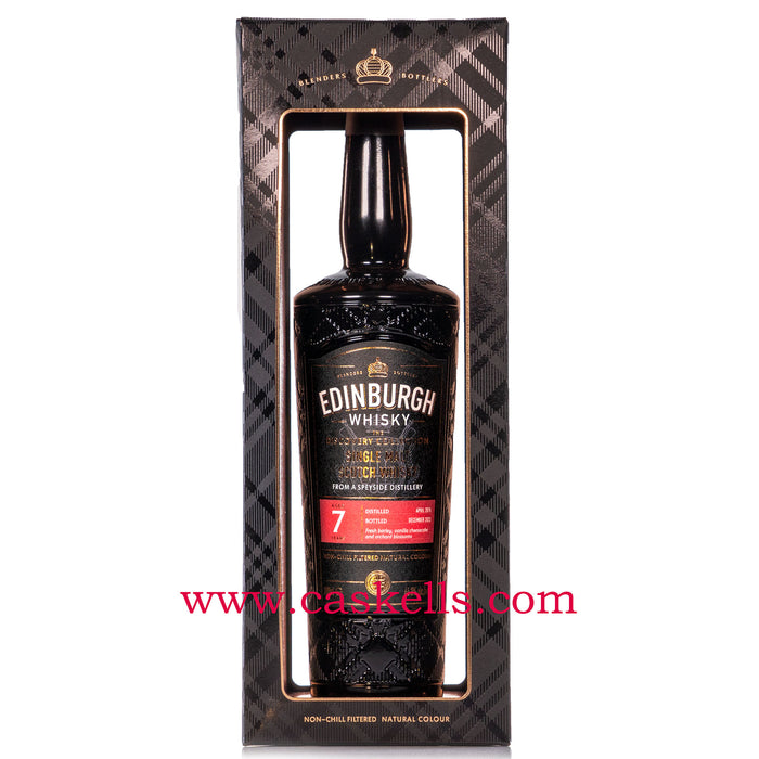 Edinburgh Whisky - A Speyside Distillery, 7y, 46.3%