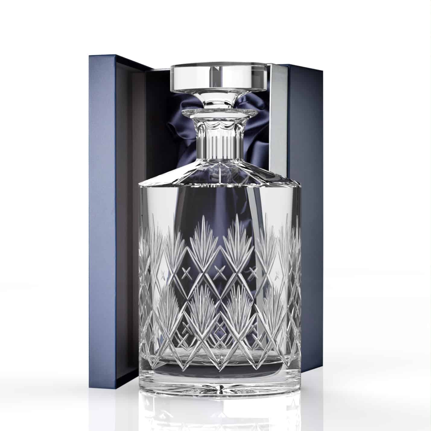 Glencairn - Crystal Decanter, Skye-Oval with Pres. Box