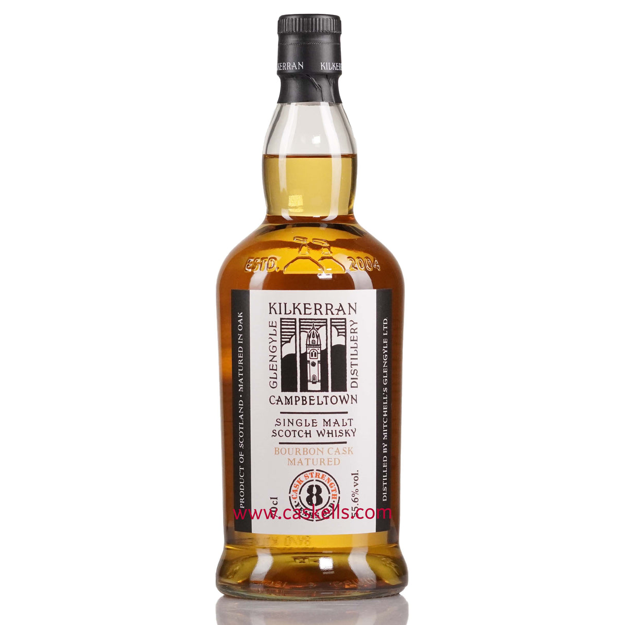 Kilkerran - 8y, Bourbon Cask Matured, 55.6%