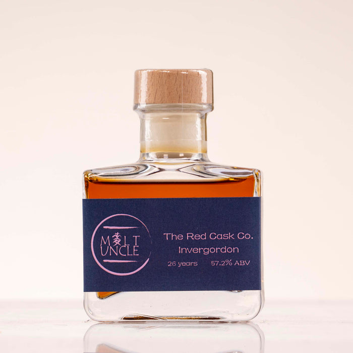 MU - The Red Cask Co., Invergordon 26y 57.2%, Single Grain