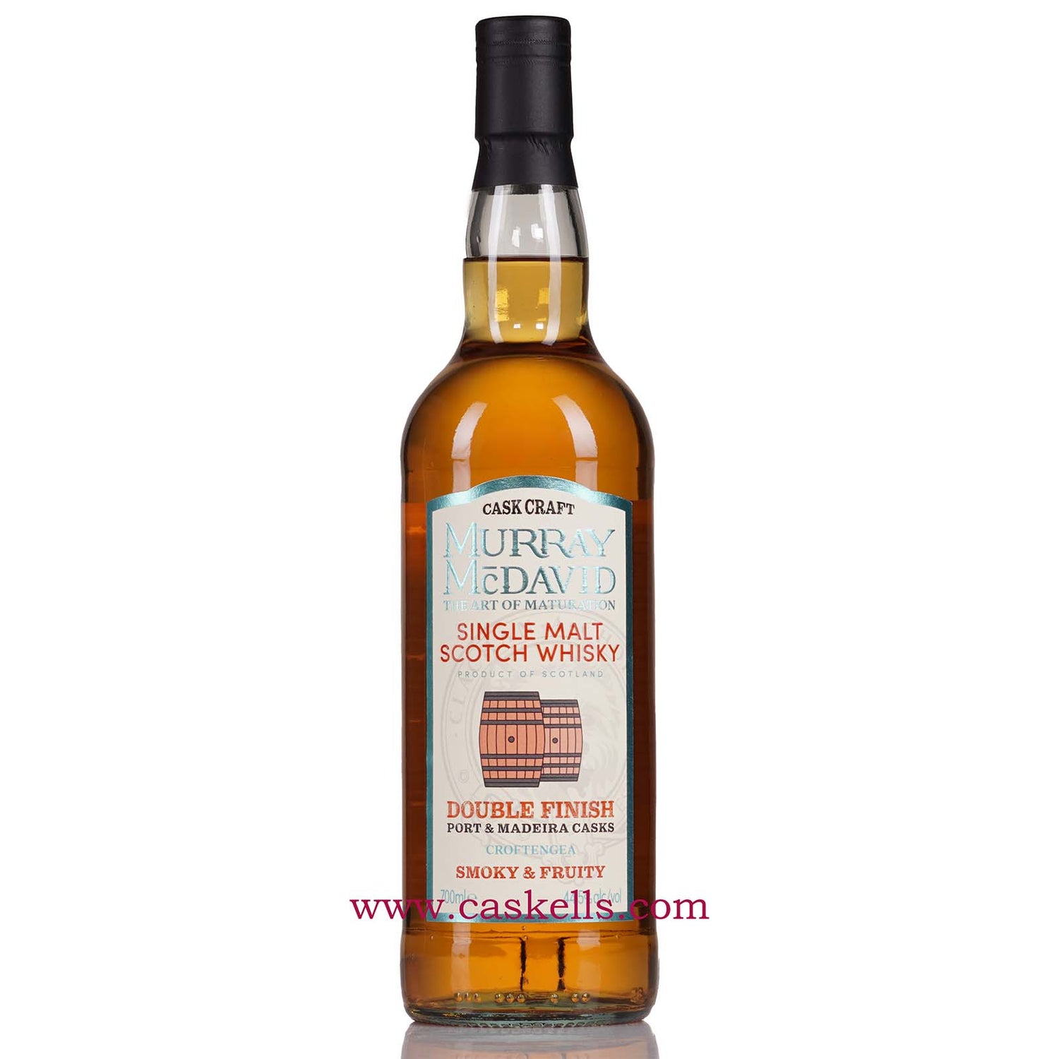 Murray McDavid - Cask Craft, Croftengea (Loch Lomond Distillery), Double Cask (Port & Madeira) Finish, 44.5% ABV, Single Malt Scotch Whisky