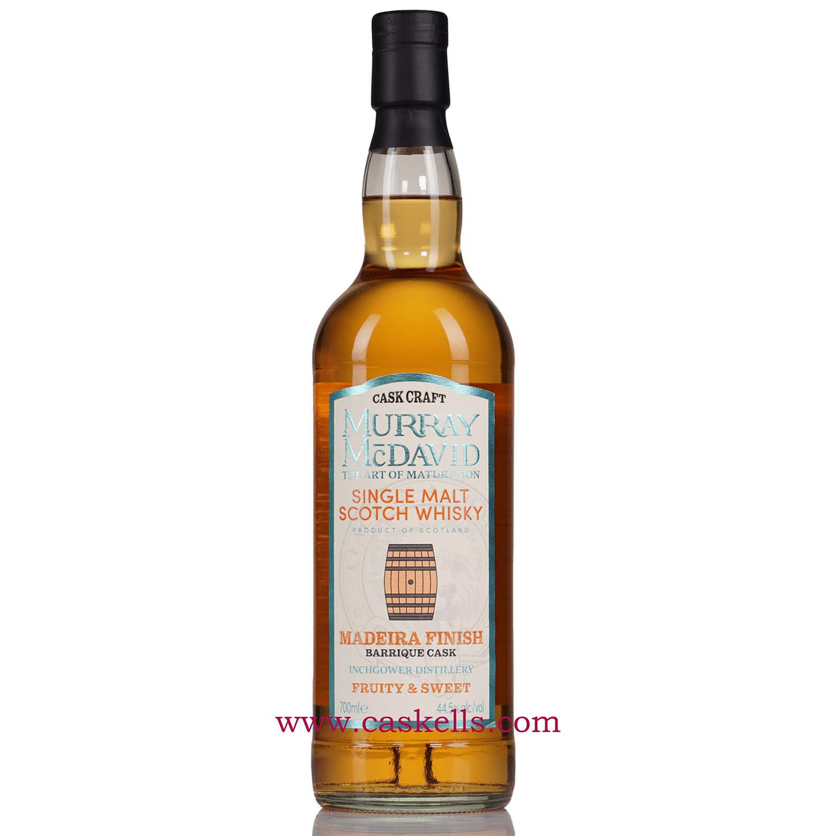 Murray McDavid - Cask Craft, Inchgower Distillery, Single Malt, Madeira Cask Finish, 44.5% ABV, Scotch Whisky