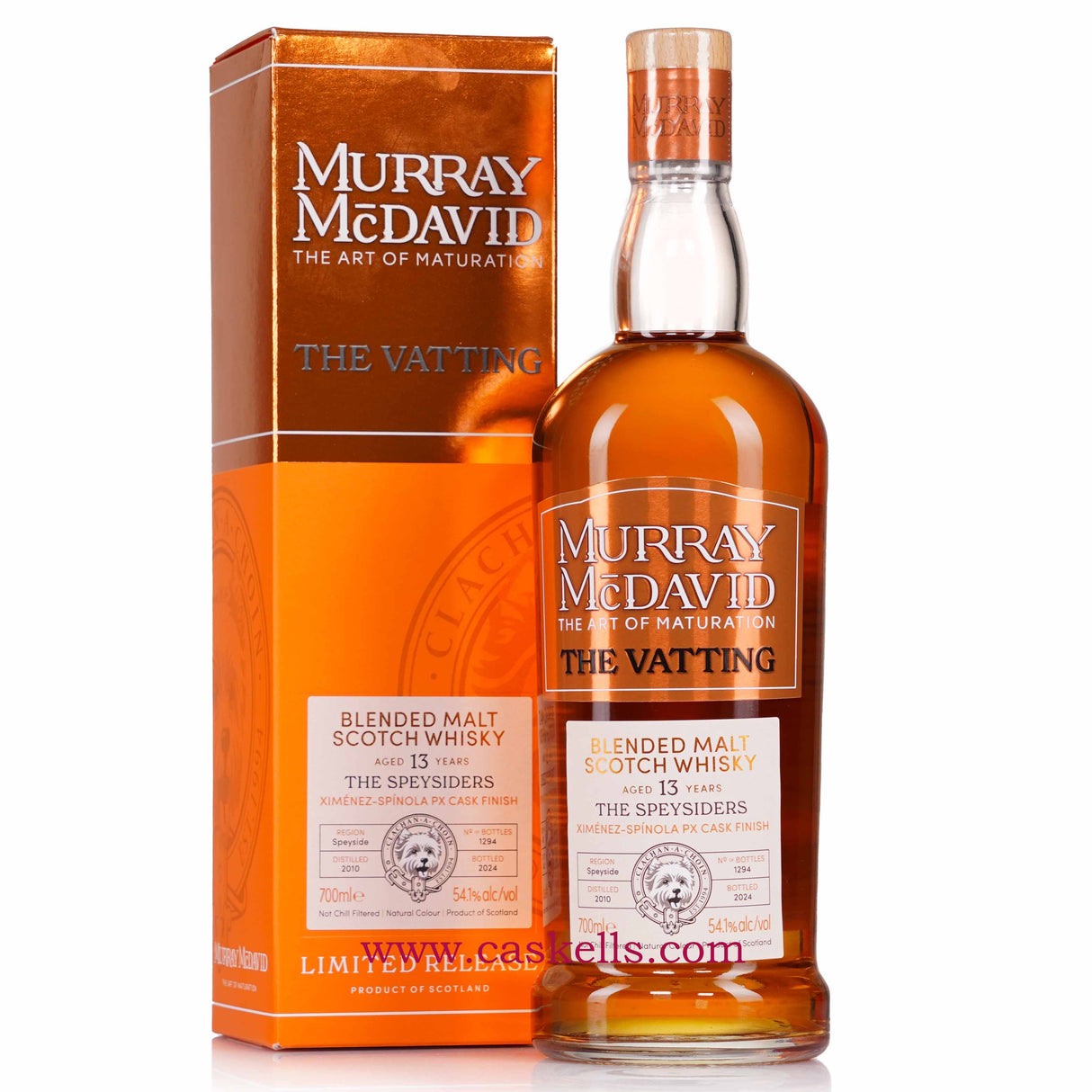 Murray McDavid - The Vatting, The Speysiders 13y, 2010-2024, blended malt scotch whisky, px cask finish, 54.1%, 1294b