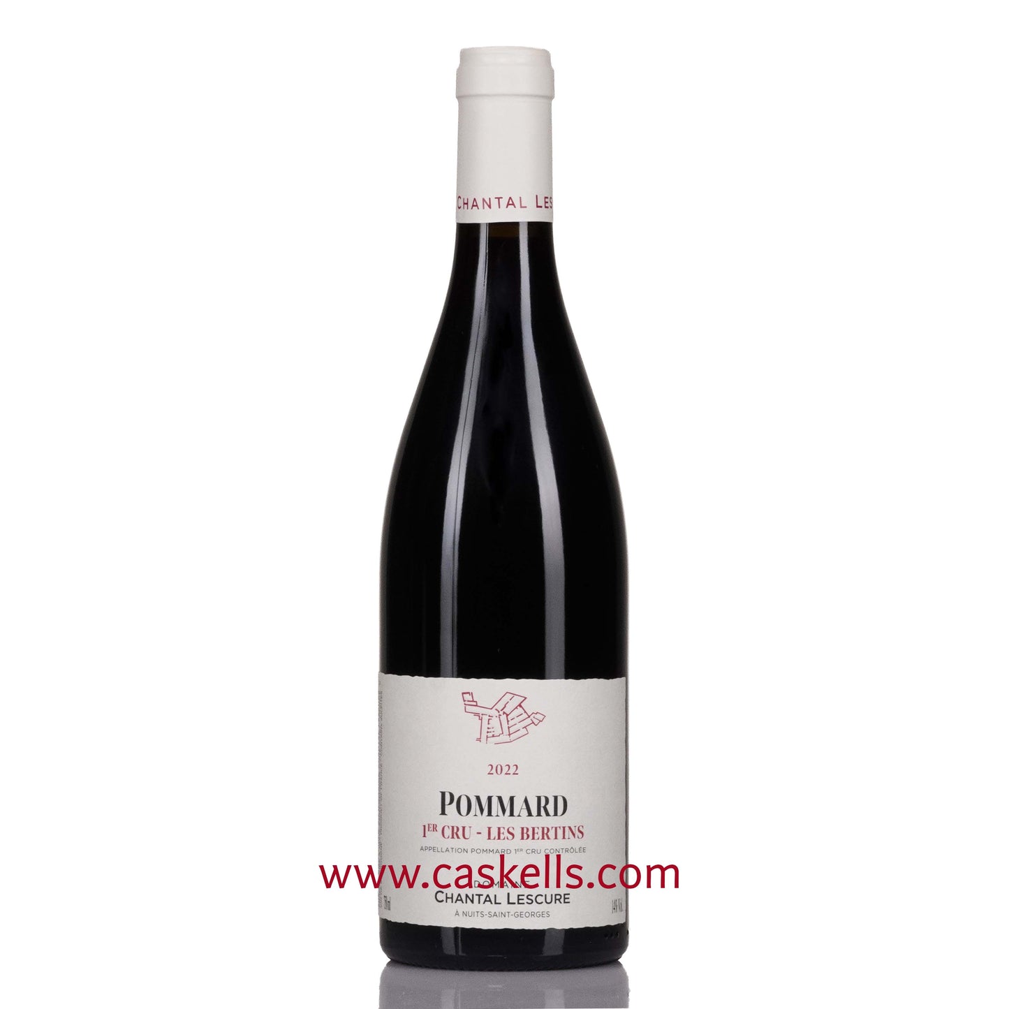 Domaine Chantal Lescure Pommard 1er Cru Les Bertins, 750ml, 2022, Red Wine