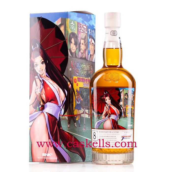 Drunken Master - SNK, Limited Edition, Union Distillery, MAI SHIRANUI 8y, 55%, Un-Peated Malt (Part of 2 bot set)