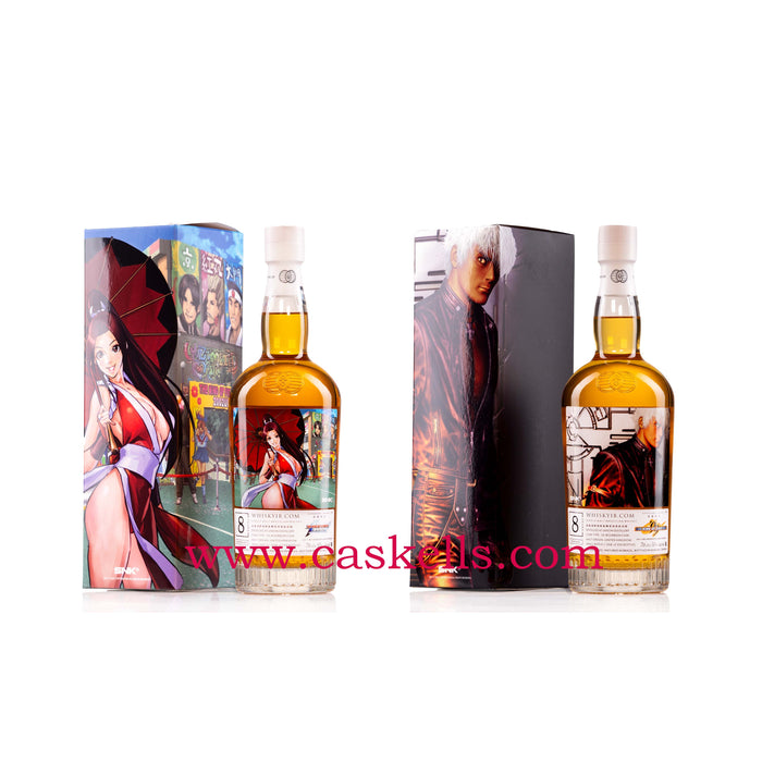 (Bundle) Drunker Master - SNK, King of Fighters Limited Edition, Set of 2 whiskies, Union distillery, 8y, 55%