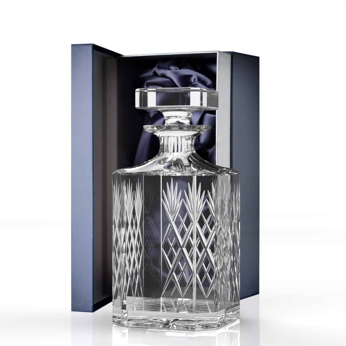 Glencairn - Crystal Decanter, Skye Square with Pres. Box