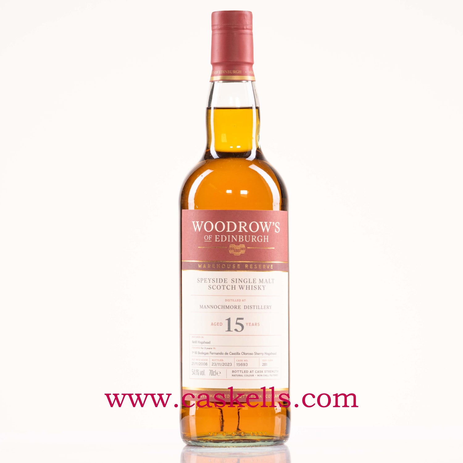 Woodrow's - Mannochmore 15y, 54.1%