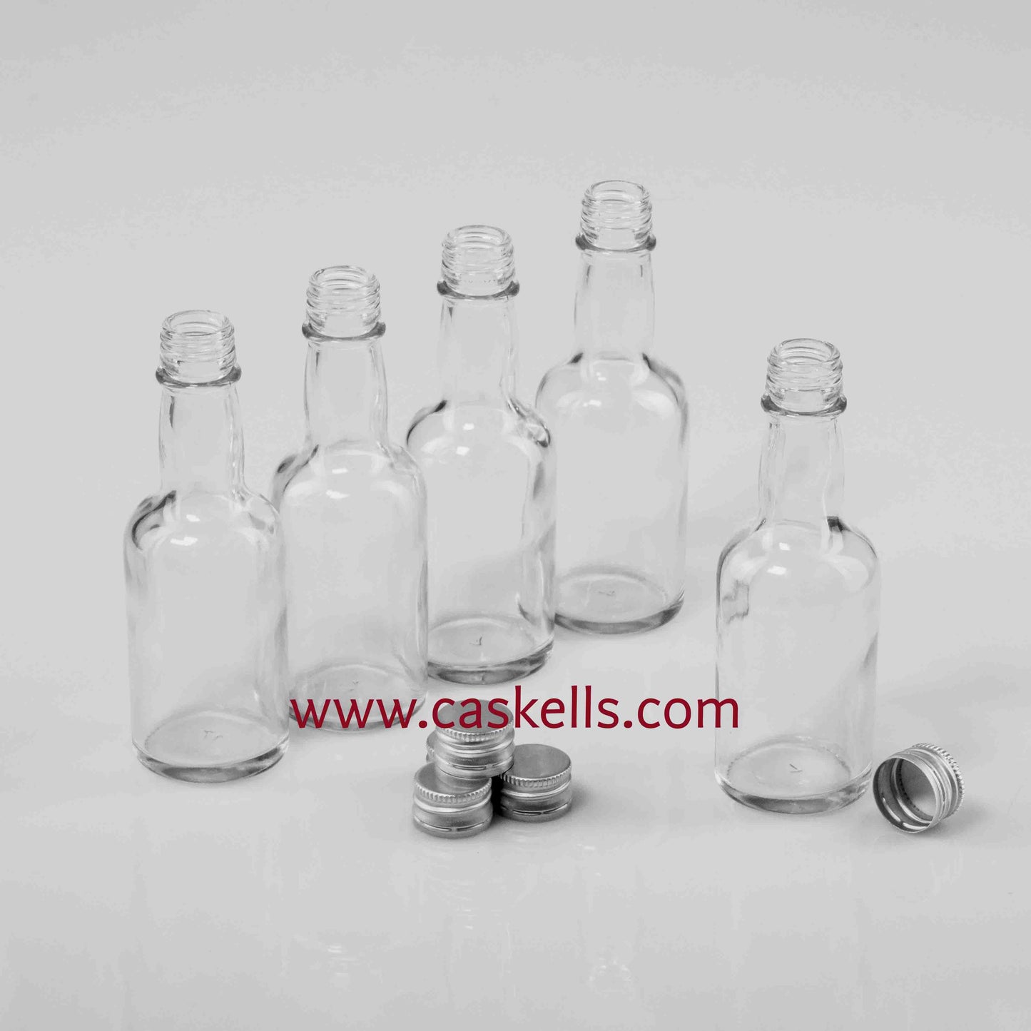 Glass Bottle 50ml, 5x bottle bundle