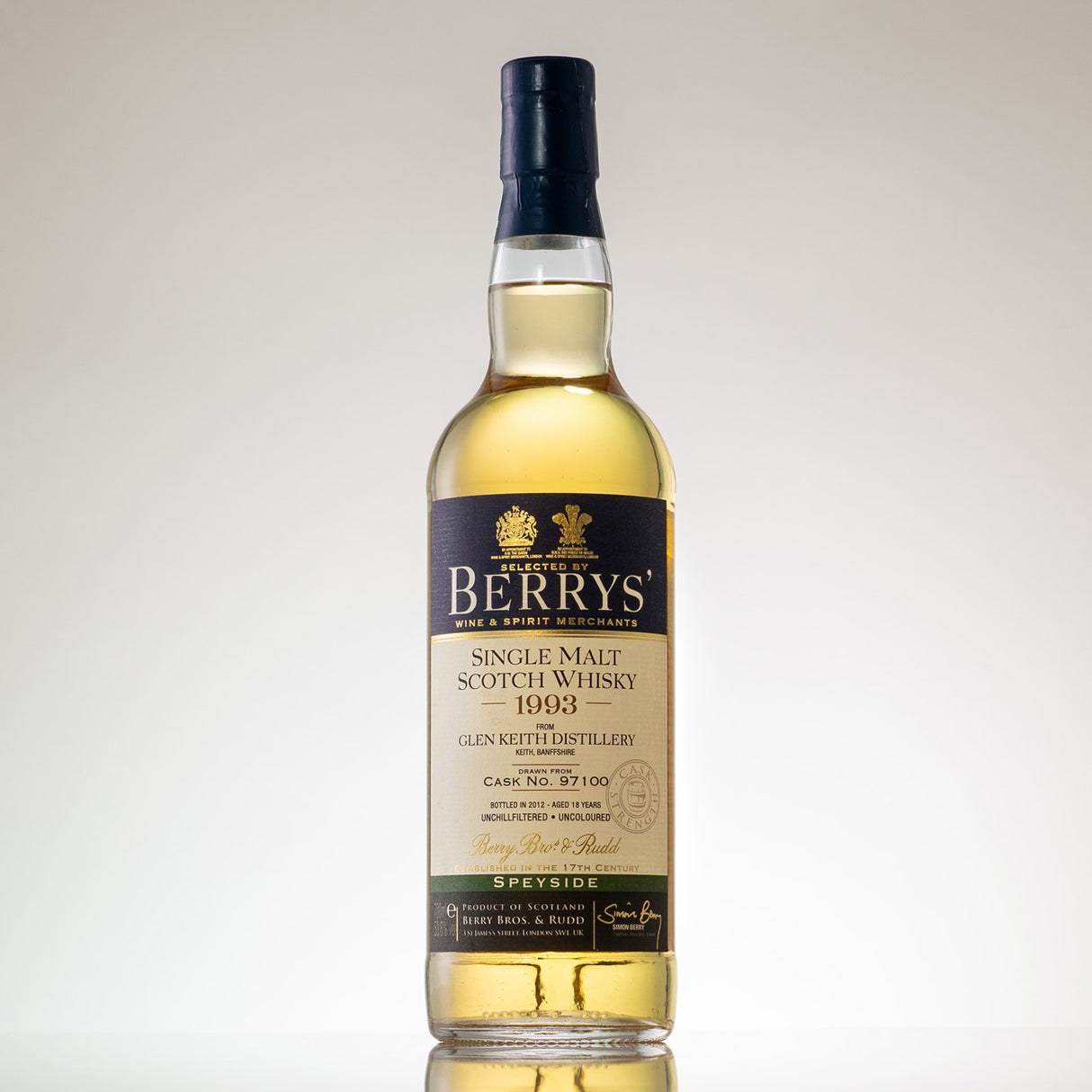 Berry's - Glen Keith 18y, 1993, 53.8%