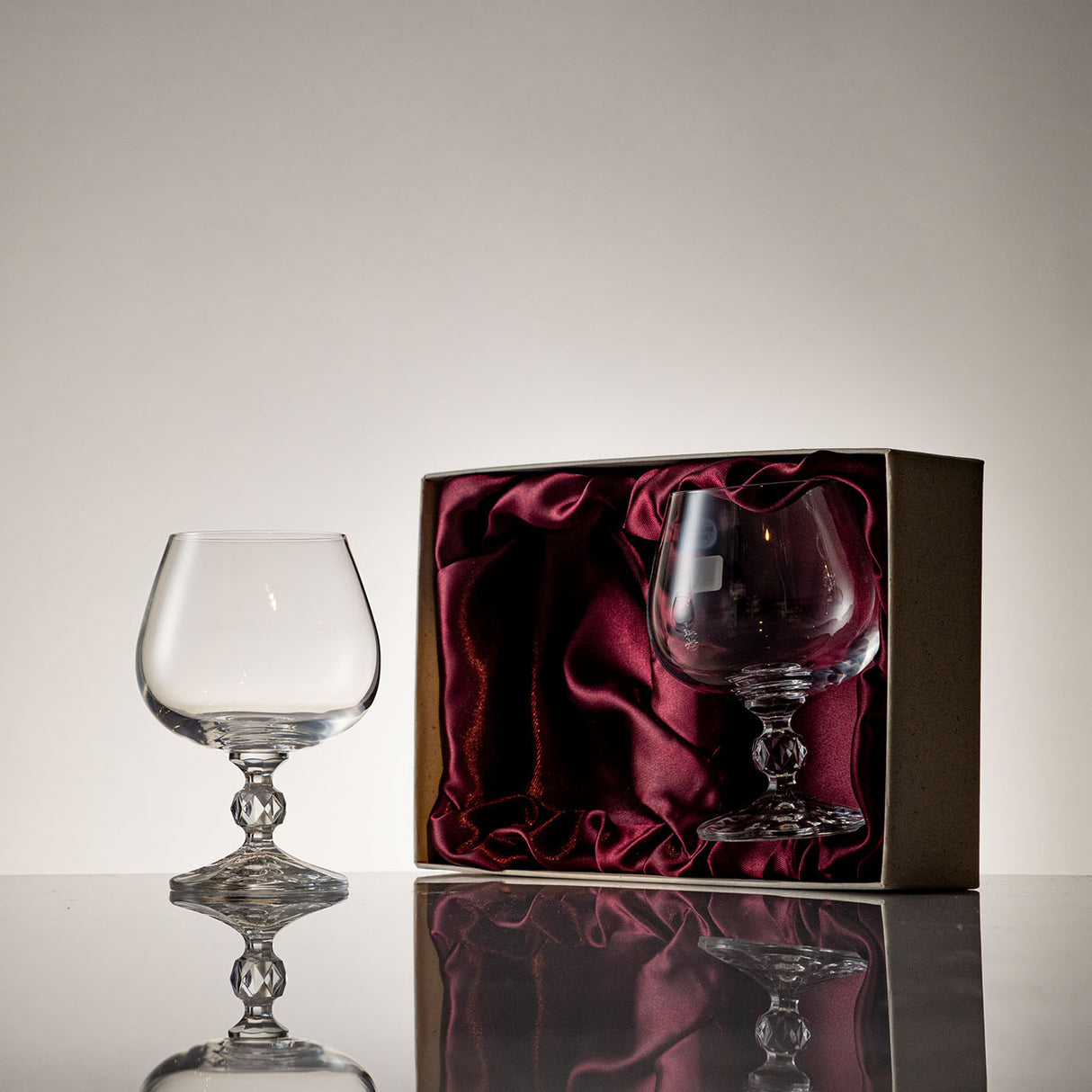 Burns Crystal - Brandy Set