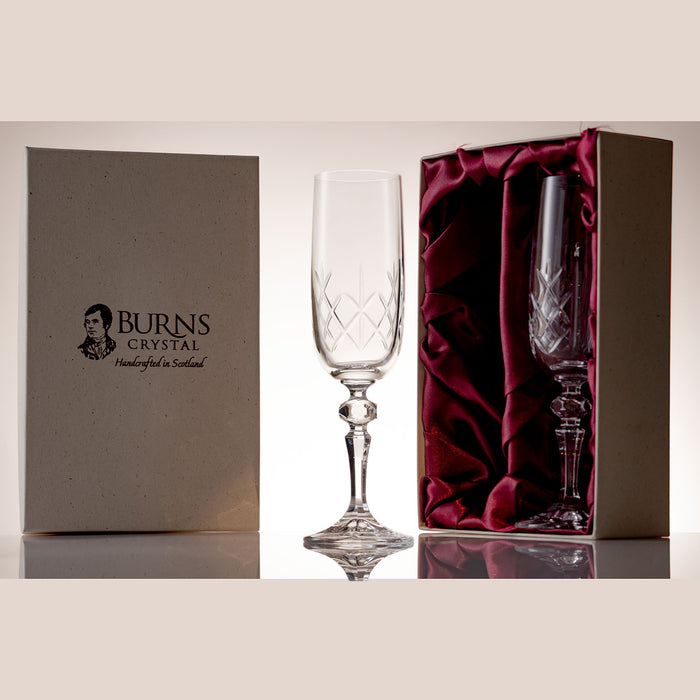 Burns Crystal - Champagne Set