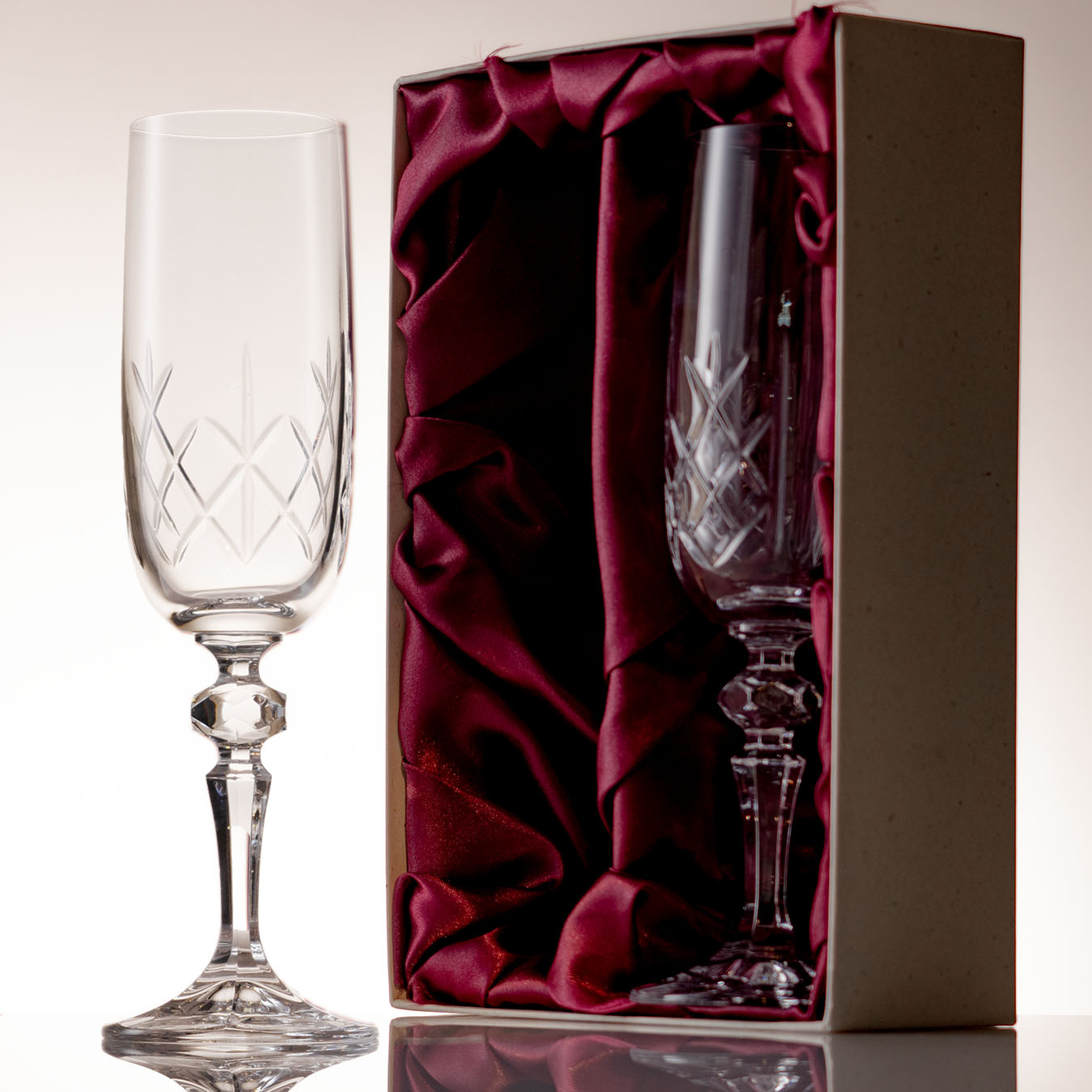 Burns Crystal - Champagne Set
