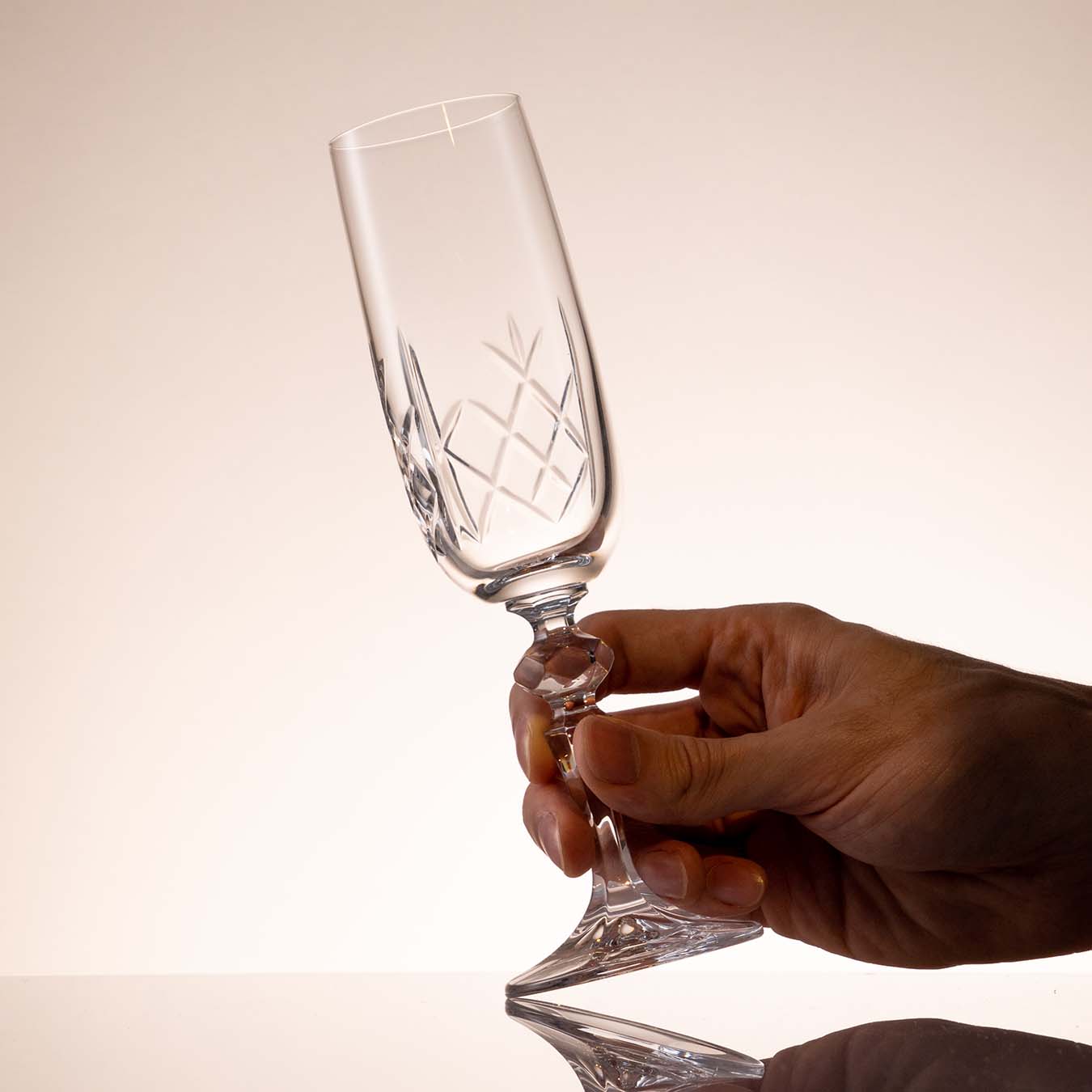 Burns Crystal - Champagne Set