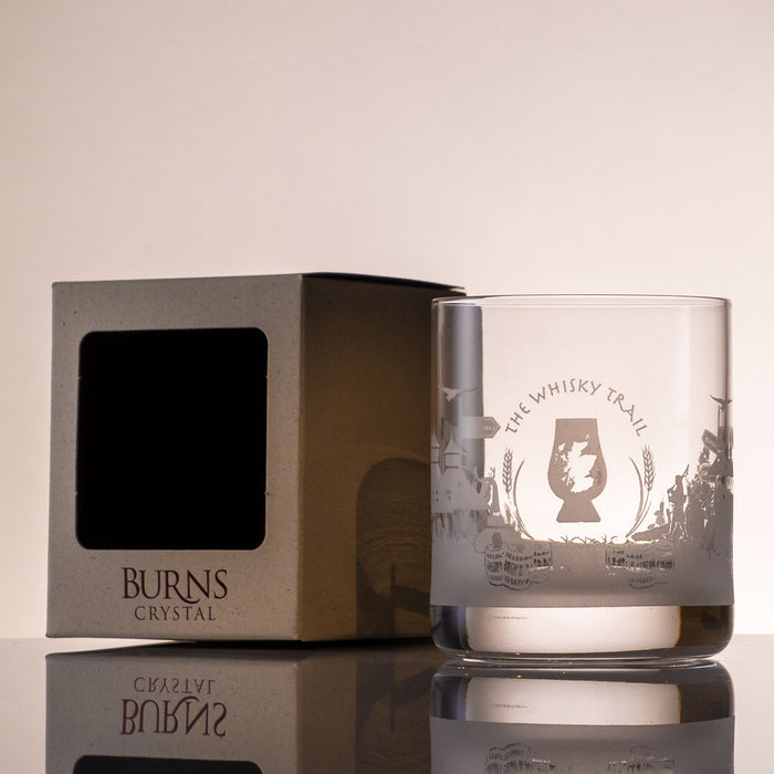 Burns Crystal - Tumbler, Skyline The Whisky Trail
