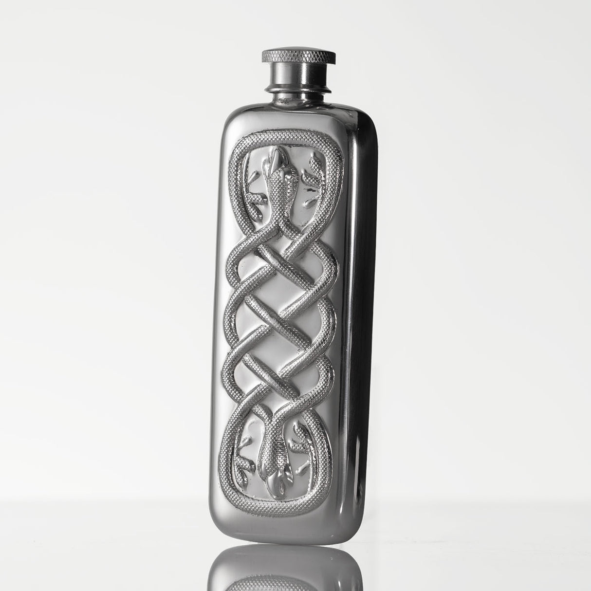 Edwin Blyde - Boot flask, Serpent-Superna, 36873-S, 3oz