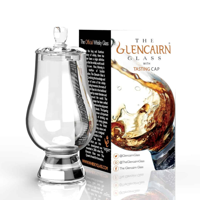 Glencairn - The Glencairn Whisky Glass, Standard with Glass Lid