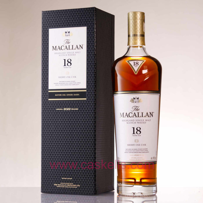 Macallan - Sherry Oak, 18y, 2022 release, 43%