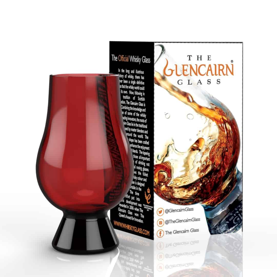 Glencairn - The Glencairn Whisky Glass, Standard, Red Colour