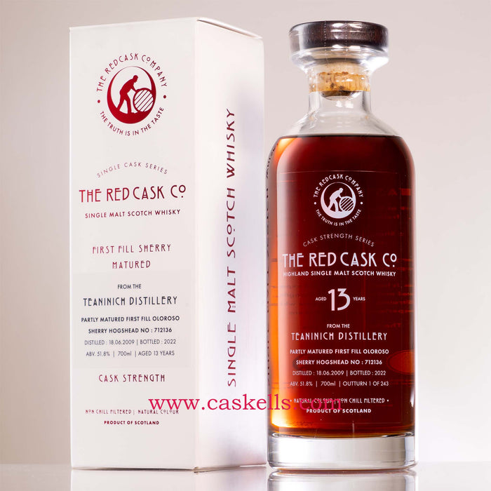 The Red Cask - Teaninich 13y, 2009, 51.8%, 243b