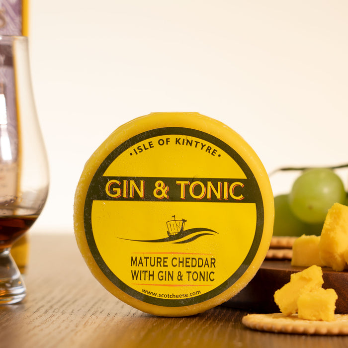 ScotCheese - Gin & Tonic, Cheddar, 200g