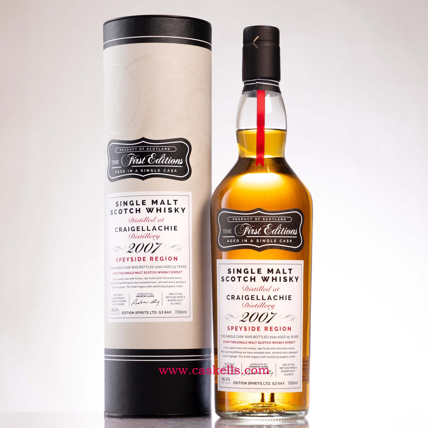 The First Editions - Craigellachie 15y, 2007, 56.3%, 561b