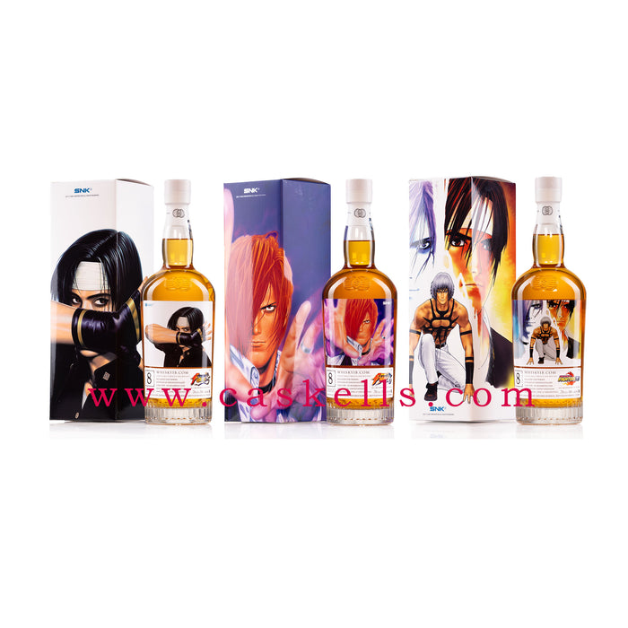 (Bundle) Drunker Master - SNK King of Fighters Limited Edition, Set of 3 whiskies, Union distillery