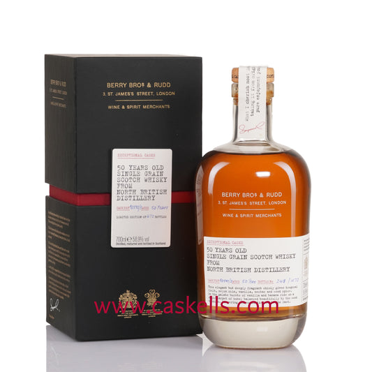 Berry's - Exceptional casks, North British Distillery, 50 Year Old Single Grain Scotch Whisky