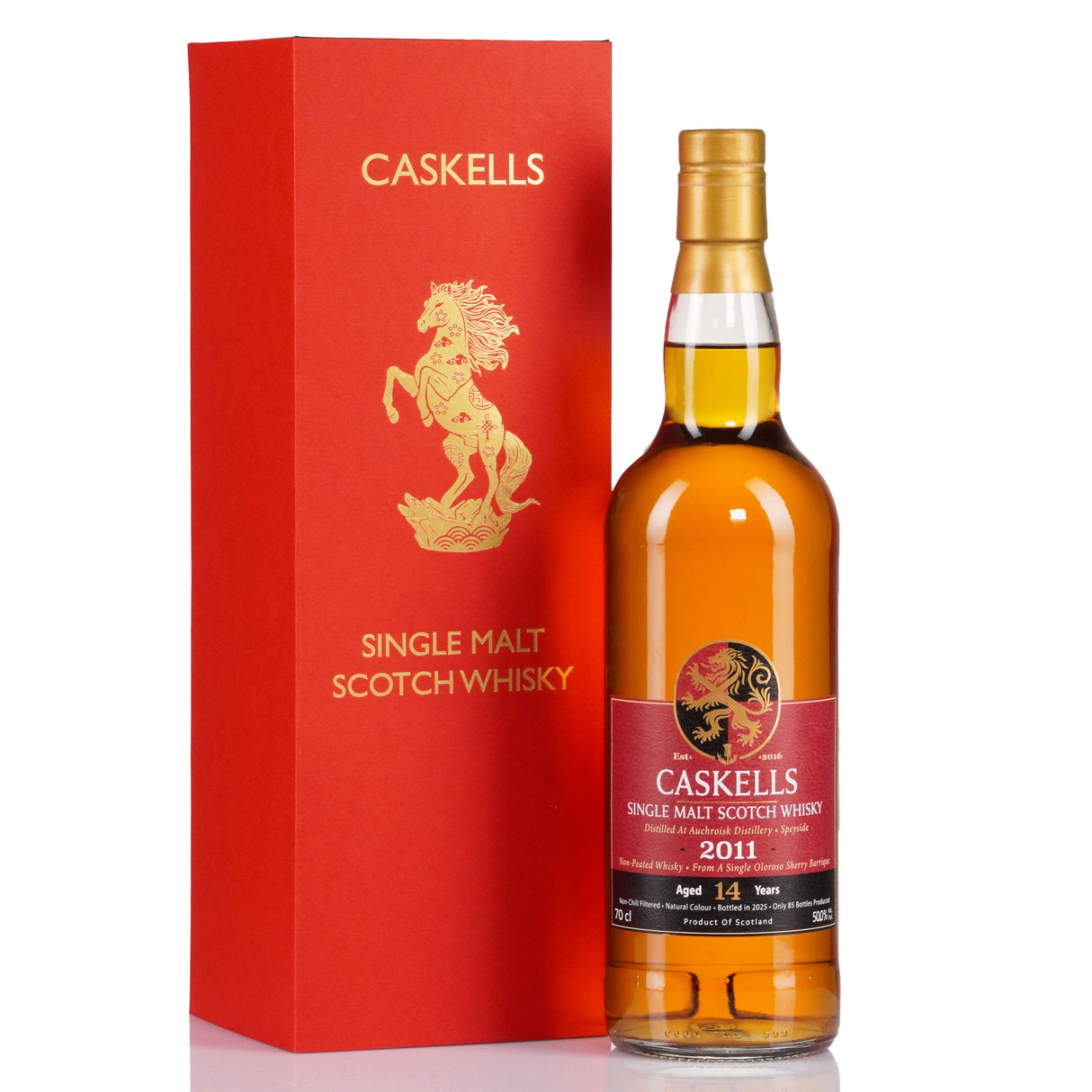 Caskells - Auchroisk Speyside 14y, 2011, 50%, 85b, Single Malt Scotch Whisky