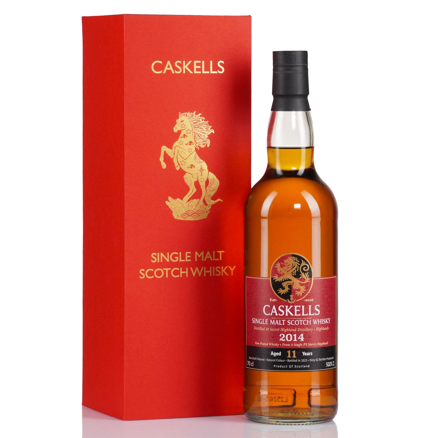 Caskells - Secret Highland 11y, 2014, 50%, 82b, Single Malt Scotch Whisky