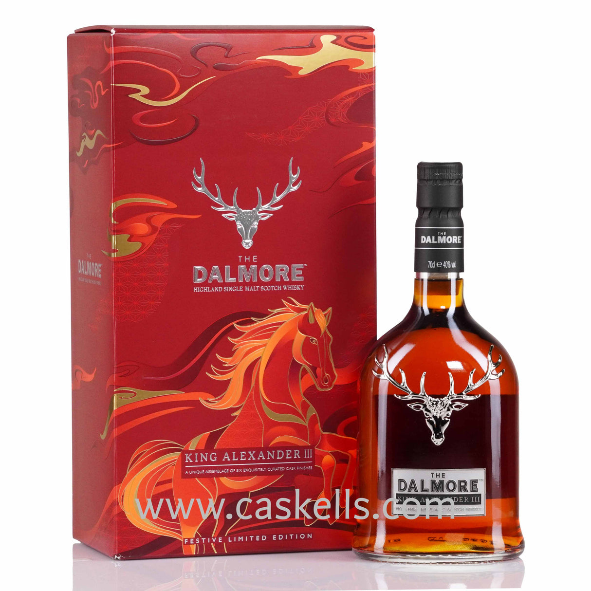 Dalmore - King Alexander III, 40%, 2026 CNY Horse Year Gift Box