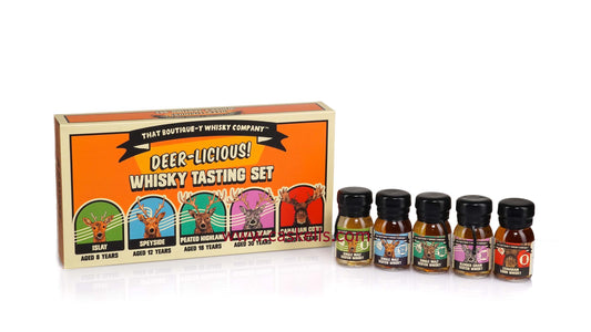 Drinks by the Drams - Deer-Licious Tasting (5x3cl) Set