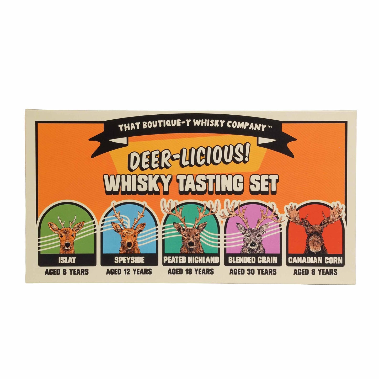Drinks by the Drams - Deer-Licious Tasting (5x3cl) Set