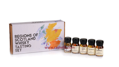 Drinks by the Dram - The Regions of Scotland Whisky Tasting (5x3cl) Set
