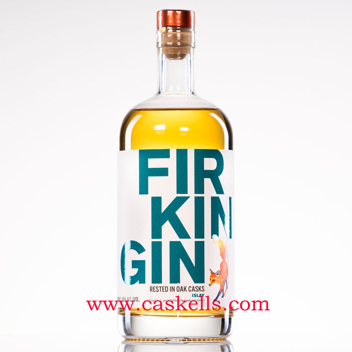 Firkin Gin - Islay Aged Gin, Rested in Oak Casks, 46%, 70cl