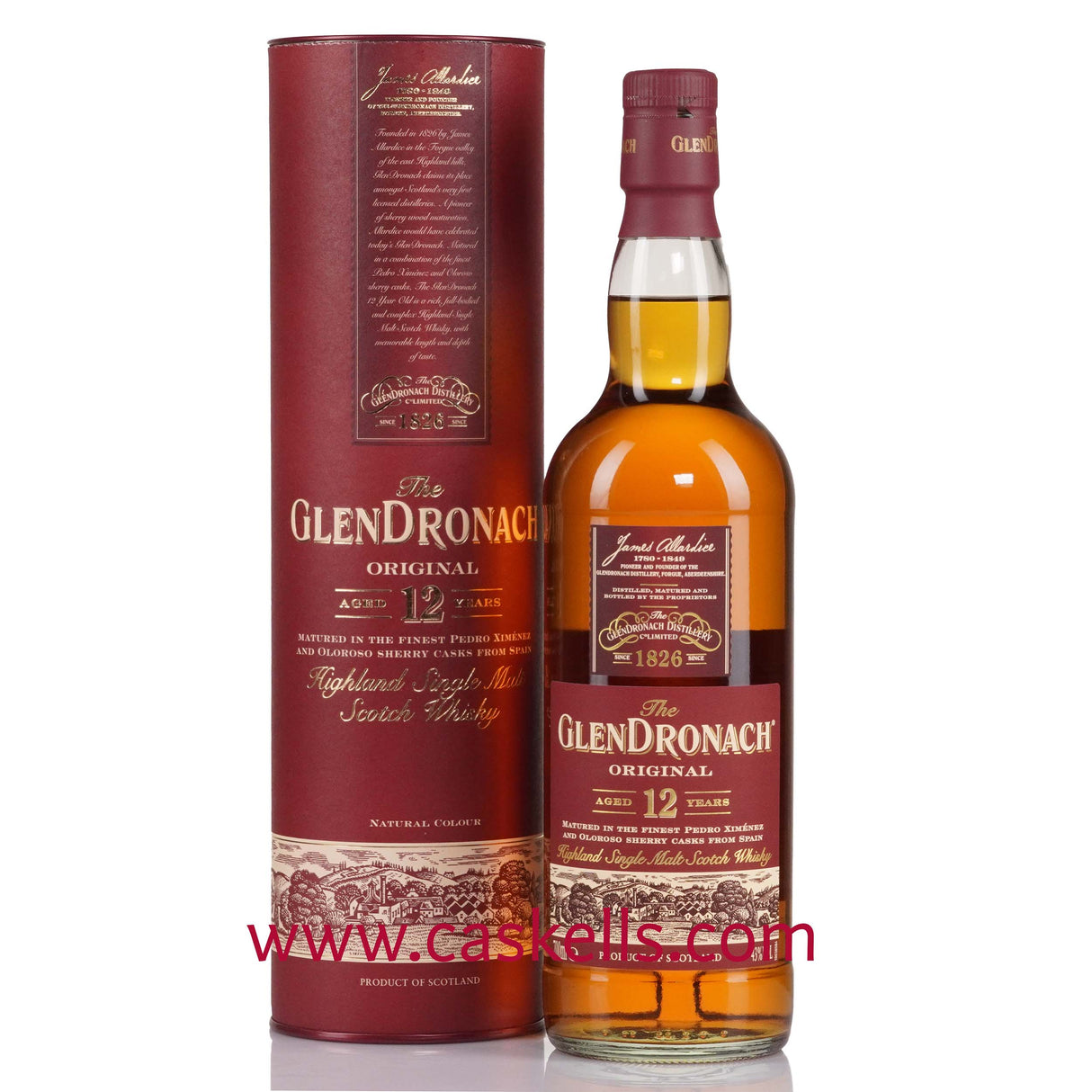 GlenDronach - 12y, Original, 43%
