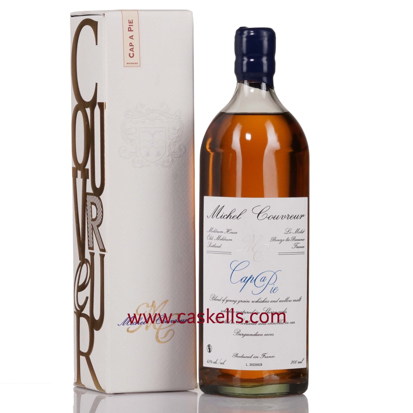 Michel Couvreur - CAP A PIE, Whisky, 45%