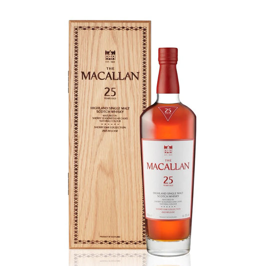 Macallan - Sherry Oak 25y, 43%, 2025 release