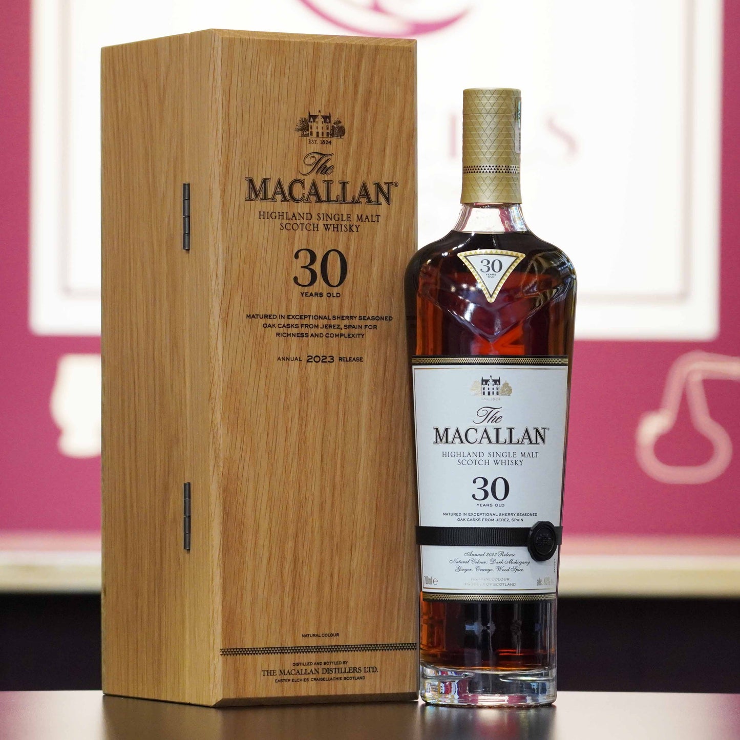 Macallan - Sherry Oak, 30y, 2023 release, 43%