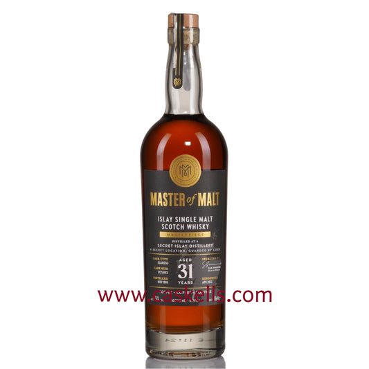 Master of Malt - A Secret Islay Distillery 31y 1990, 47.4%, 70cl, 186B