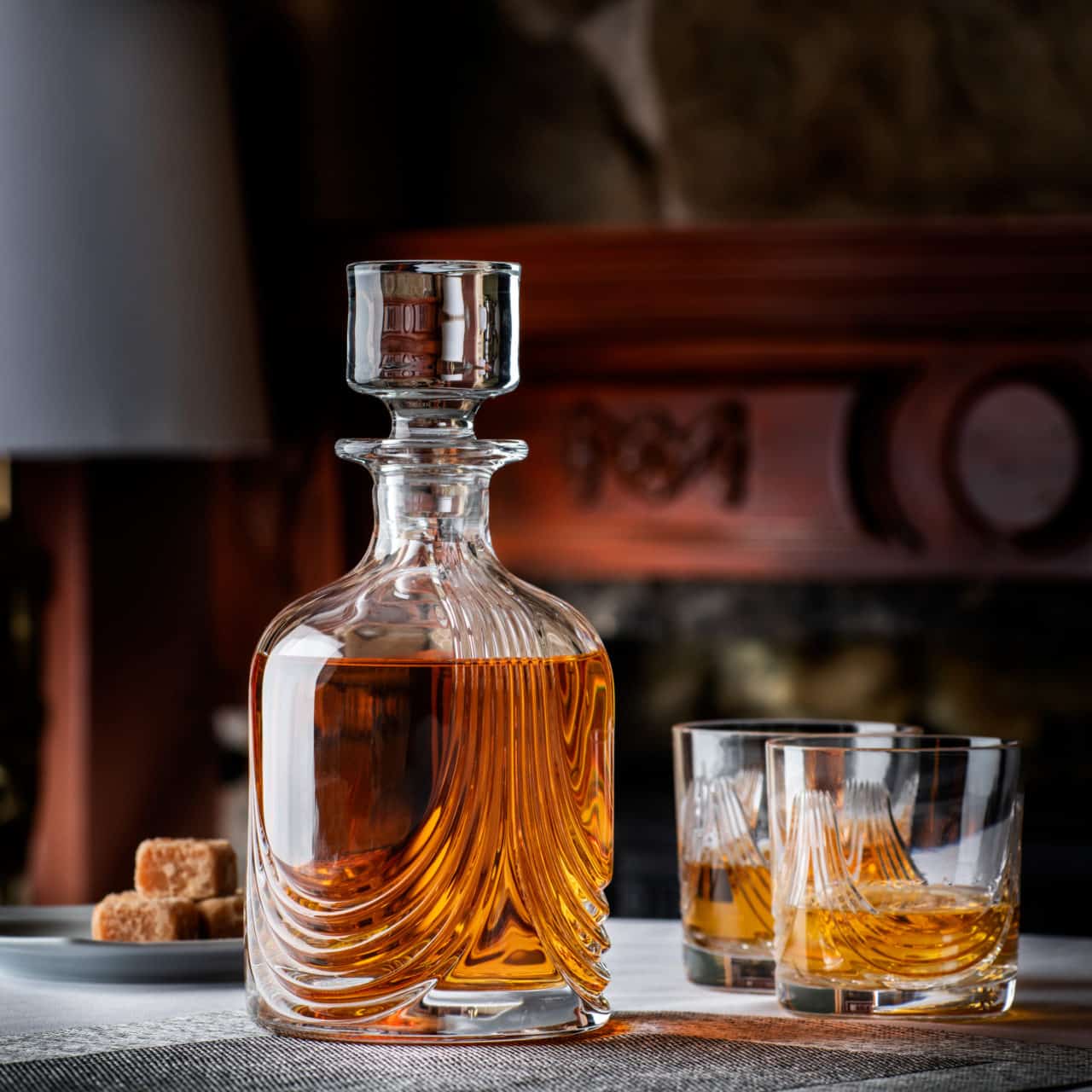 Glencairn - Crystal Decanter, Montrose, with Pres. Box