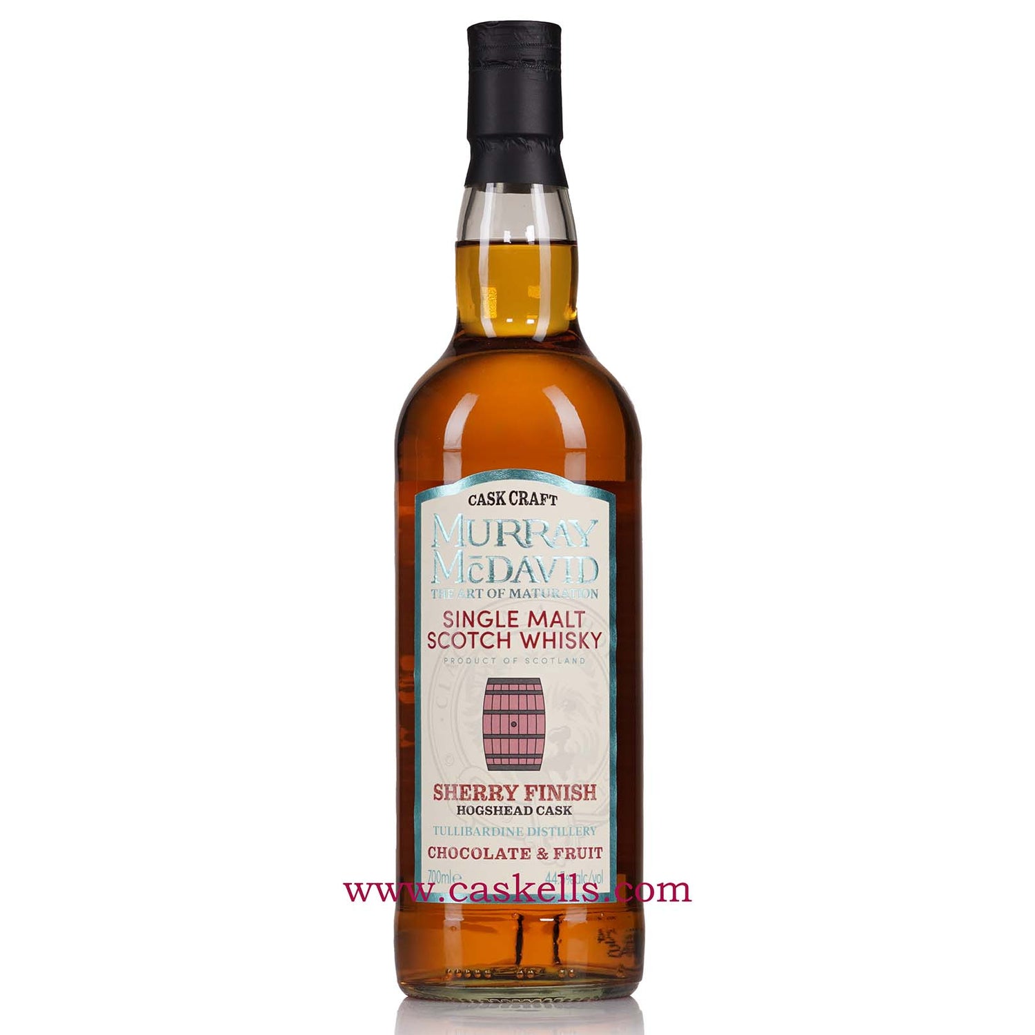 Murray McDavid - Cask Craft, Tullibardine distillery, Sherry Cask Finish, 44.5% ABV, Single Malt Scotch Whisky