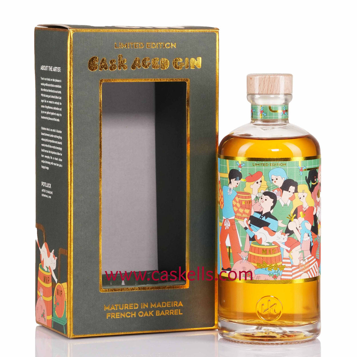 NIP - Madeira Cask Aged Gin, 45%, 500ml