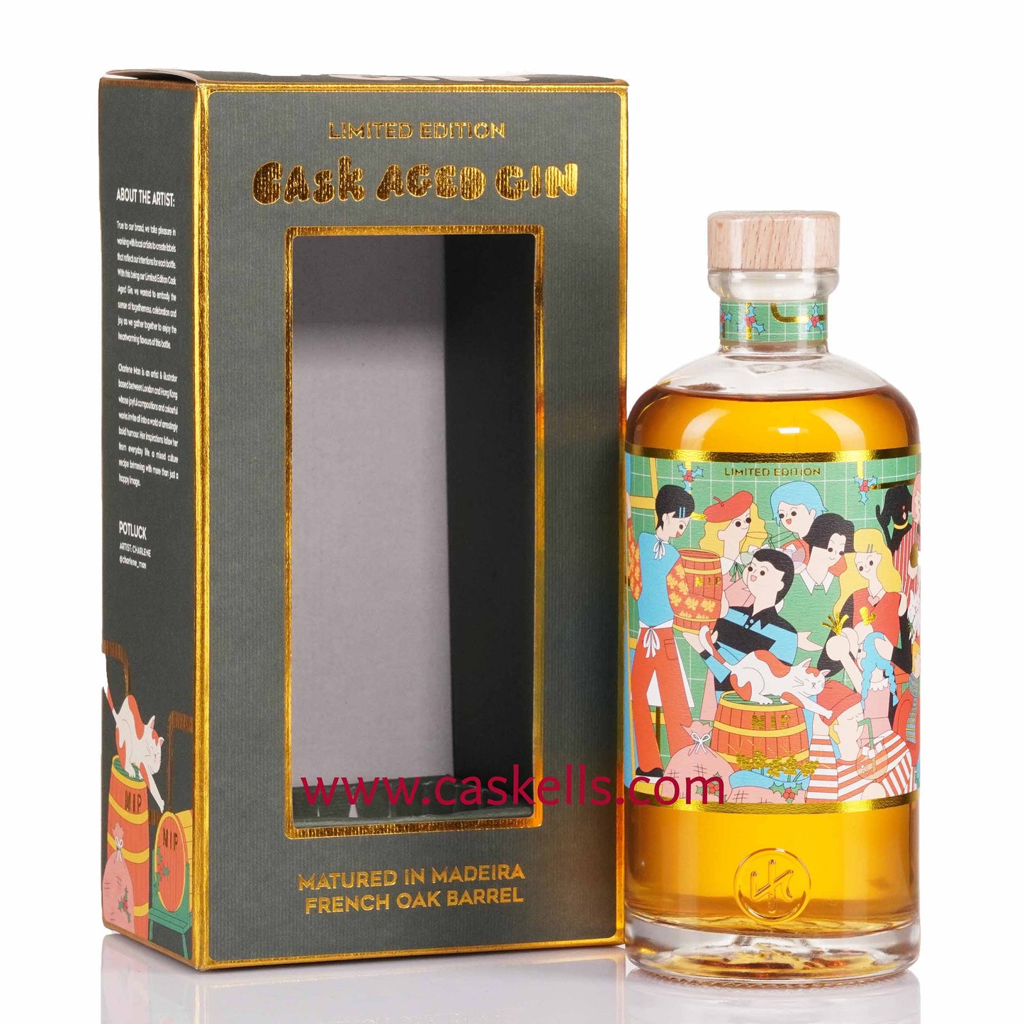 NIP - Madeira Cask Aged Gin, 45%, 500ml